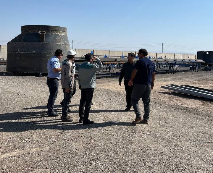 بازدید سرپرست فولاد نیشابور از کارخانه آهک فولادیار