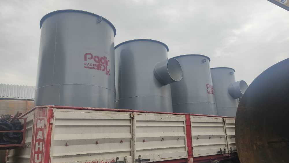 ورود ۱۲ عدد سیلندر مربوط به سازه پیش گرمکن 